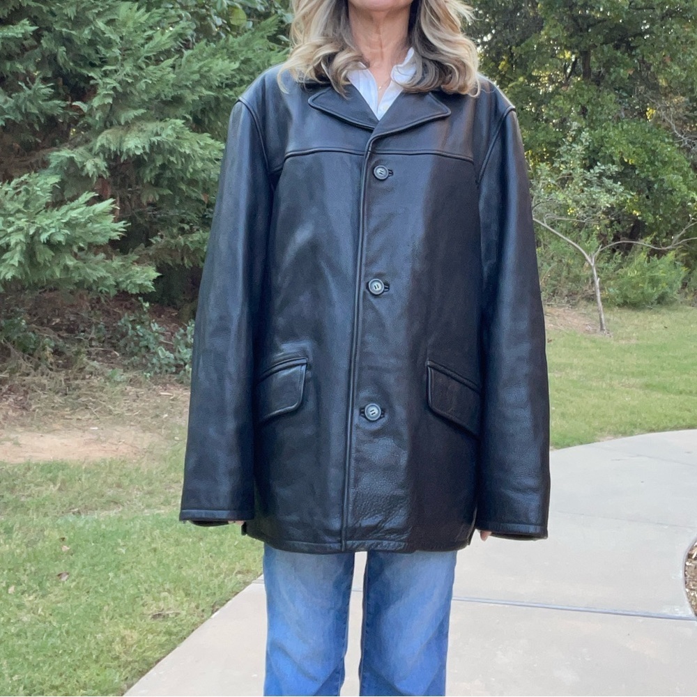 Vintage London Fog Leather Jacket - Picture 2 of 16